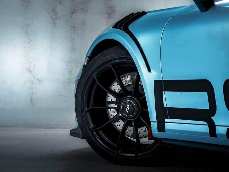 Gebraucht Porsche 911 GT3 RS 521 PS (383 kW) 2018 Schwarz / vollfolierung blau Coupé