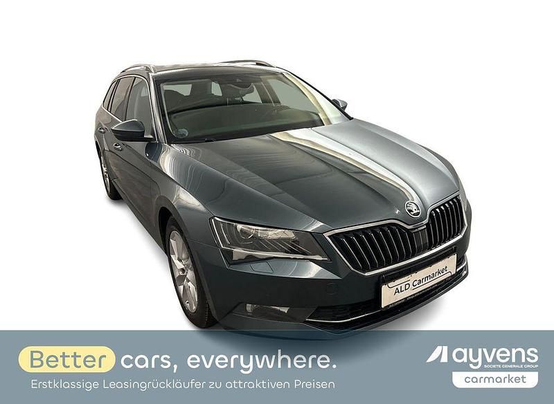 Quarzgrau metallic Gebraucht 2019 Skoda Superb Style Kombi | 15.900 € (Superpreis) - Bild 1/4