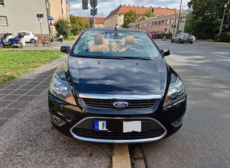 Schwarz Gebraucht 2008 Ford Focus Cabriolet Titanium Cabrio | 3.600 € (Superpreis) - Bild 1/4