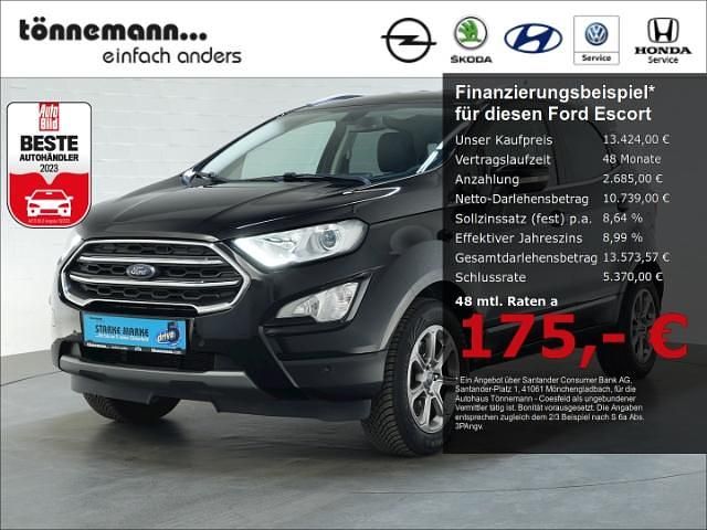 Gebraucht Ford Escort Titanium 140 PS (102 kW) 2018 Schwarz SUV