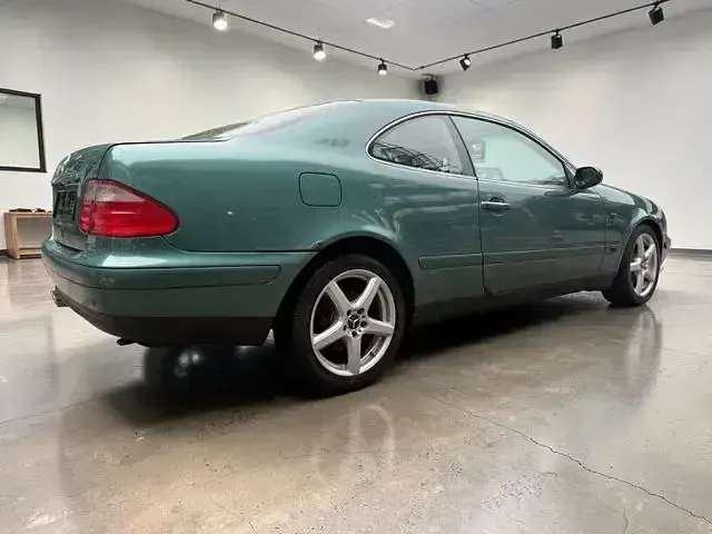 Gebraucht Mercedes CLK430 Avantgarde 279 PS (205 kW) 1998 Grün Coupé
