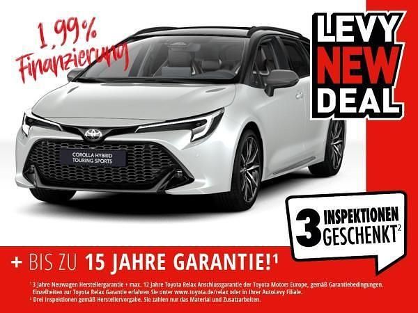Weiß (platinumweiß perleffekt, dach schwarz) Neu 2025 Toyota Corolla Sport Kombi | 38.259 € (Etwas zu teuer) - Bild 1/4
