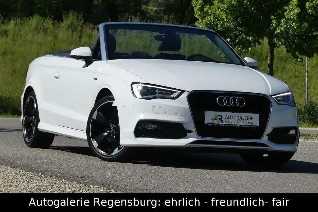 Gebraucht Audi A3 Cabriolet S-Line 125 PS (91 kW) 2016 Weiß Cabrio