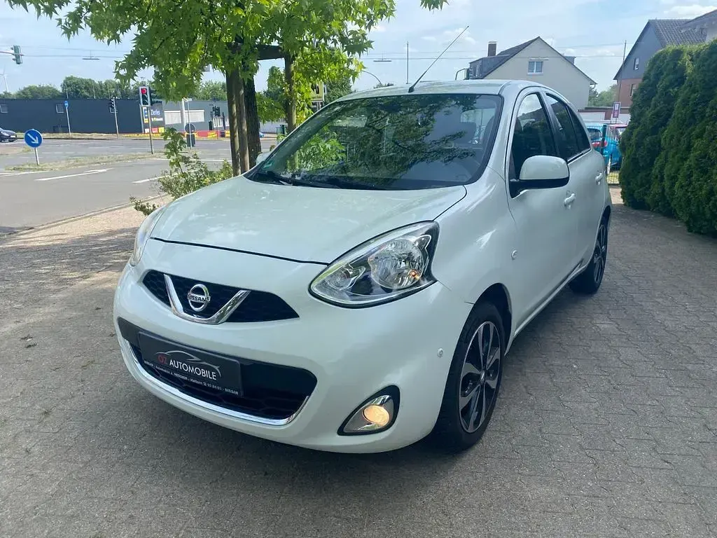 Gebraucht Nissan Micra S 98 PS (72 kW) 2014 Weiß Kleinwagen