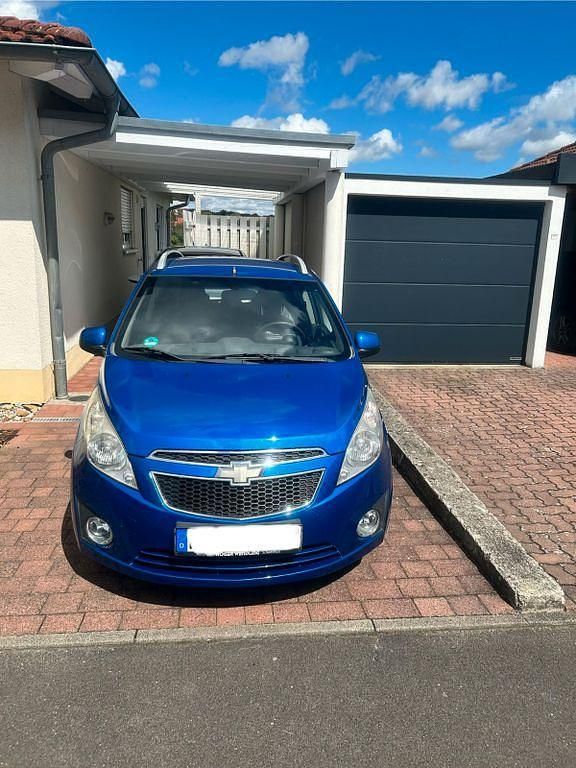 Blau Gebraucht 2011 Chevrolet Spark LS Kleinwagen | 2.000 € (Guter Preis) - Bild 1/4