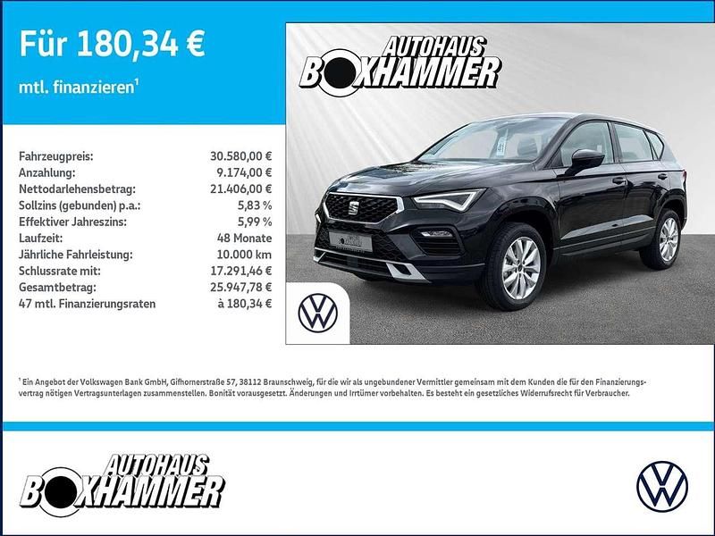 Schwarz Neu 2025 Seat Ateca Style SUV | 30.580 € (Fairer Preis) - Bild 1/4