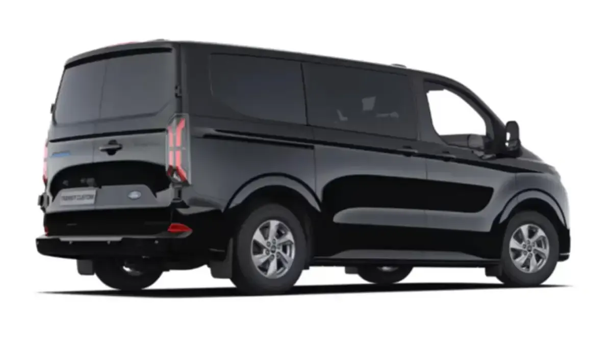 Nowe Ford E-Transit Limited 160 kW (218 KM) 2026 Czarny Van