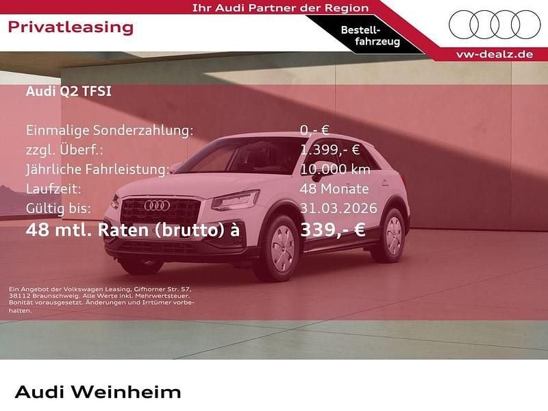 Weiß Neu 2026 Audi Q2 SUV | 27.199 € (Superpreis) - Bild 1/4