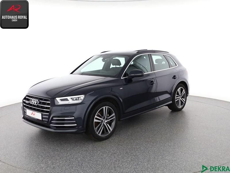 Blau Gebraucht 2021 Audi Q5 S-Line SUV | 34.880 € (Superpreis) - Bild 1/4