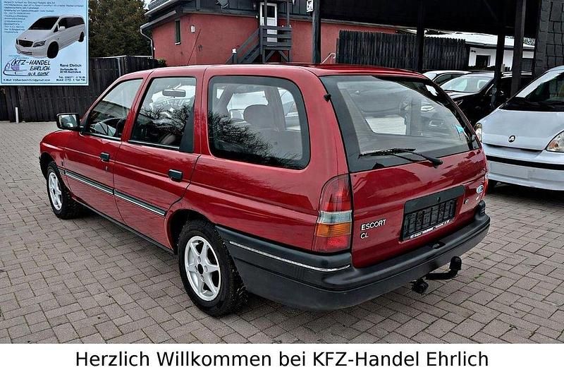 Gebraucht Ford Escort 90 PS (66 kW) 1993 Rot Kombi