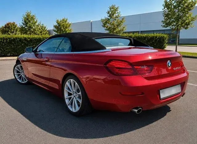 Gebraucht BMW 640 Cabriolet Performance 313 PS (230 kW) 2012 Rot Cabrio
