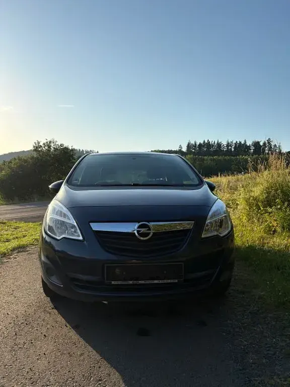 Gebraucht Opel Meriva Innovation 101 PS (74 kW) 2012 Blau Van / Kleinbus