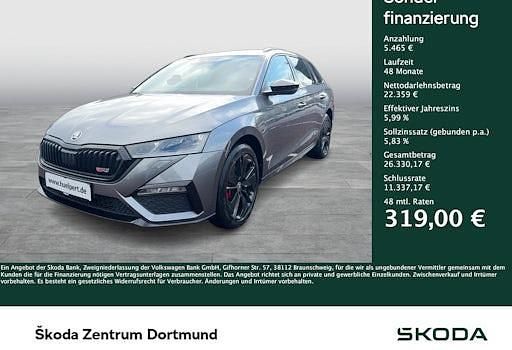 Gebraucht Skoda Octavia RS 245 PS (180 kW) 2023 Graphitegrau metallic Kombi