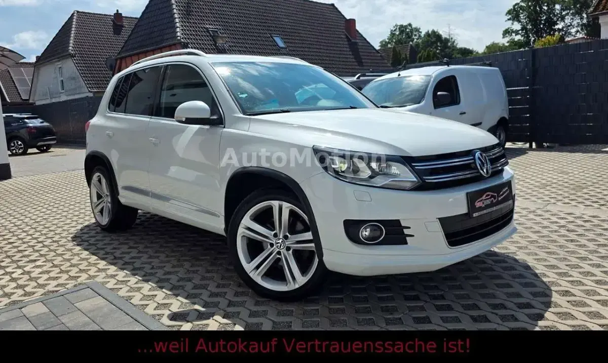 Gebraucht VW Tiguan Sportline 184 PS (135 kW) 2016 Pure white SUV