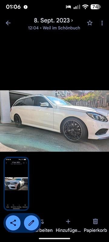 Gebraucht Mercedes 350 252 PS (185 kW) 2014 Weiß Kombi