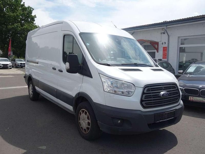Frozen white Gebraucht 2016 Ford Transit Trend Van / Kleinbus | 9.900 € - Bild 1/4