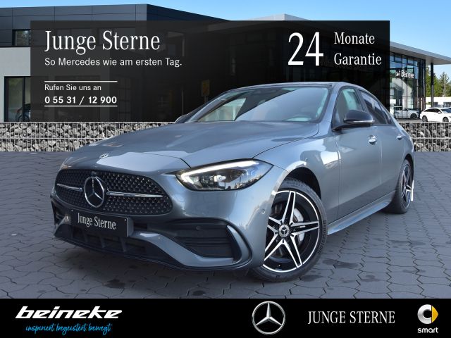 Andere farbe Gebraucht 2022 Mercedes C300e AMG Limousine | 48.850 € - Bild 1/4