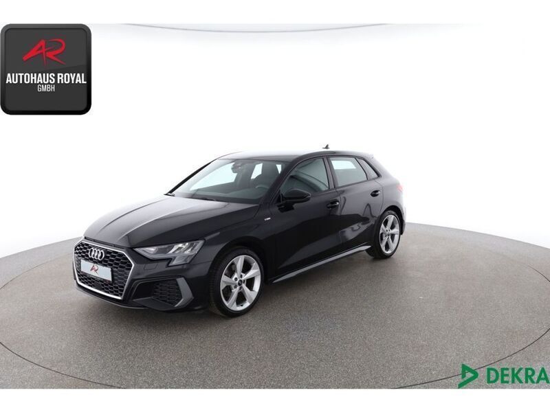 Schwarz (metallic) Gebraucht 2021 Audi A3 S-Line Limousine | 23.880 € (Fairer Preis) - Bild 1/4