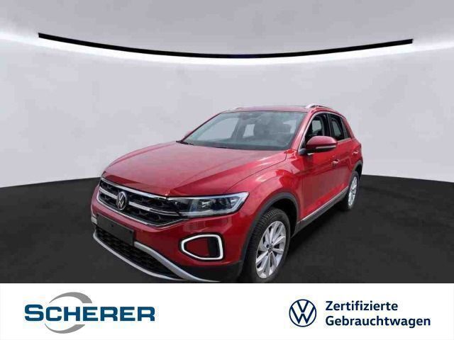 Kings red metallic (metallic) Gebraucht 2022 VW T-Roc Style SUV | 21.999 € (Fairer Preis) - Bild 1/4