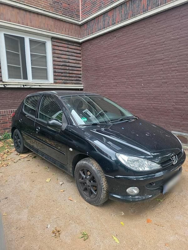 Schwarz Gebraucht 2008 Peugeot 206 Kleinwagen | 1.000 € (Guter Preis) - Bild 1/2
