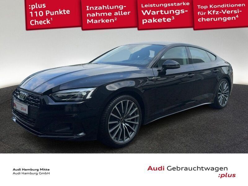 Brillantschwarz Gebraucht 2023 Audi A5 Sportback Advanced Plus Limousine | 35.990 € (Fairer Preis) - Bild 1/3