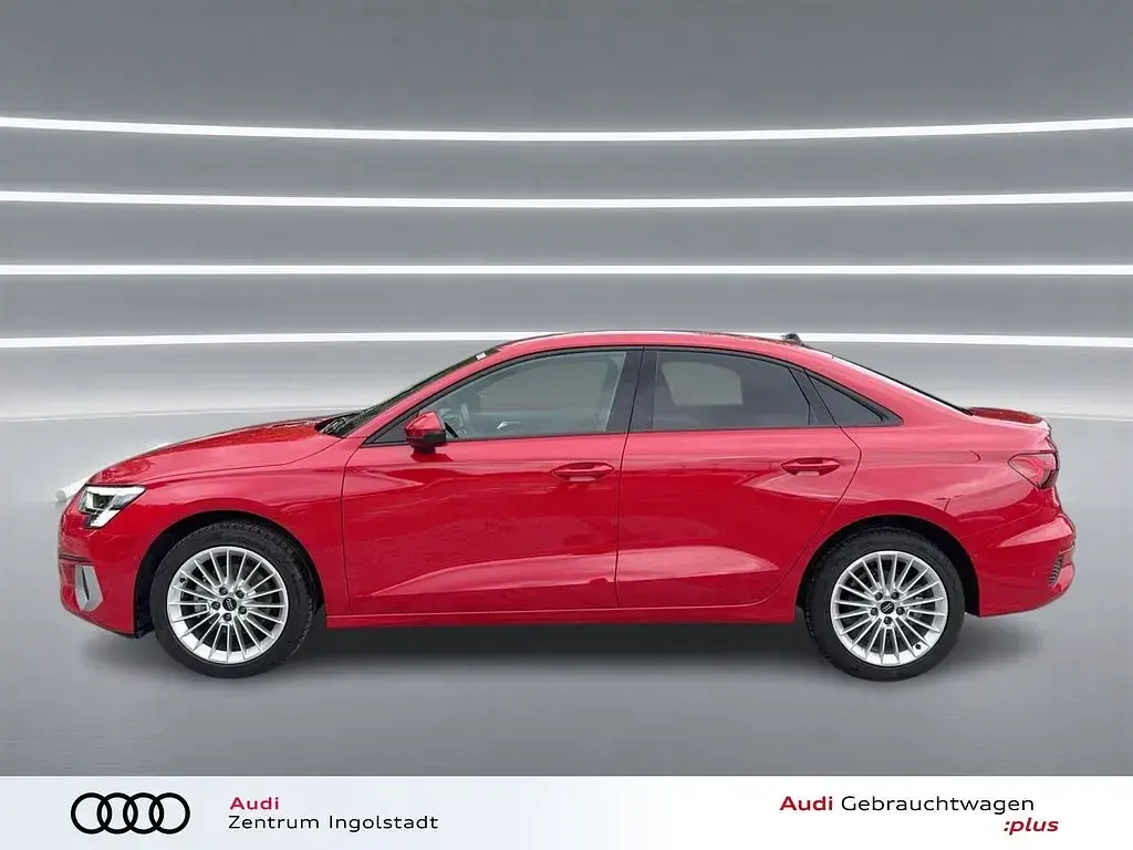 Gebraucht Audi A3 Advanced Plus 110 PS (80 kW) 2023 Tangorot metallic Limousine