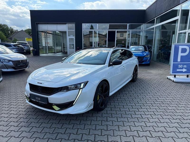 Lack weiss perlglãnzend/typ a Gebraucht 2022 Peugeot 508 Peugeot Sport Engineered Kombi | 28.990 € (Superpreis) - Bild 1/4
