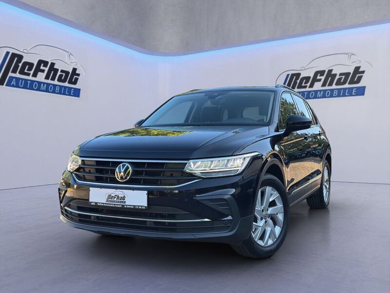 Schwarz Gebraucht 2021 VW Tiguan Life SUV | 24.900 € (Fairer Preis) - Bild 1/4