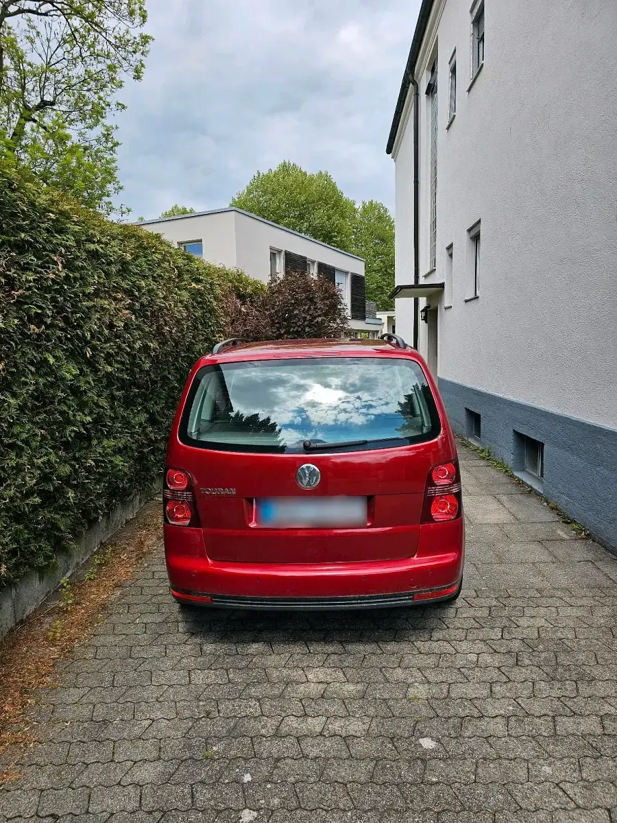 Gebraucht VW Touran 102 PS (75 kW) 2007 Rot Van / Kleinbus