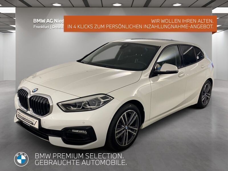 Weiß Gebraucht 2020 BMW 118 Comfort Edition Kleinwagen | 19.990 € (Fairer Preis) - Bild 1/4