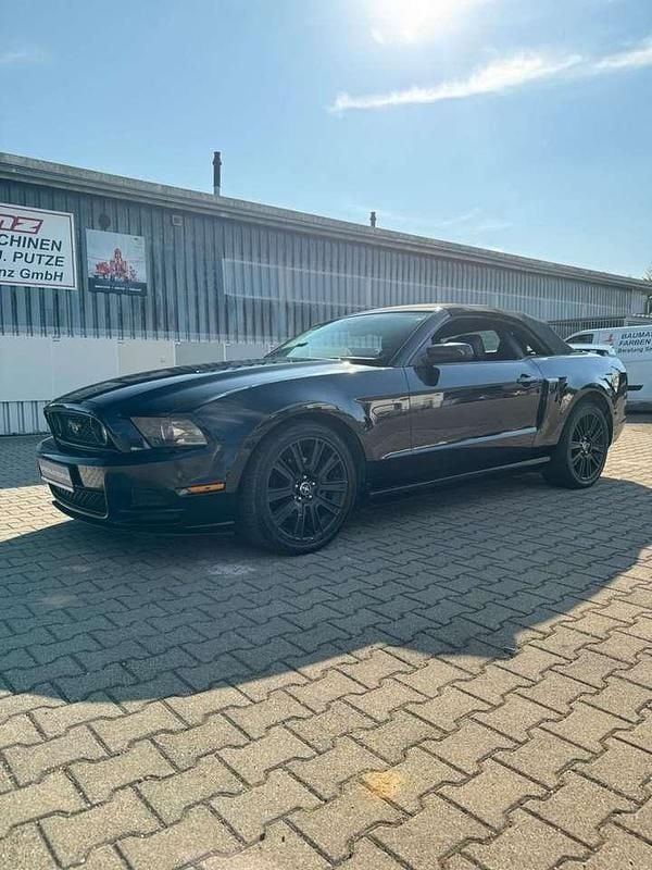 Schwarz Gebraucht 2012 Ford Mustang GT Cabrio | 18.990 € (Superpreis) - Bild 1/4