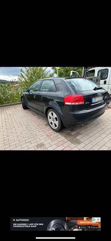 Schwarz Gebraucht 2007 Audi A3 Kleinwagen | 2.000 € (Guter Preis) - Bild 1/4