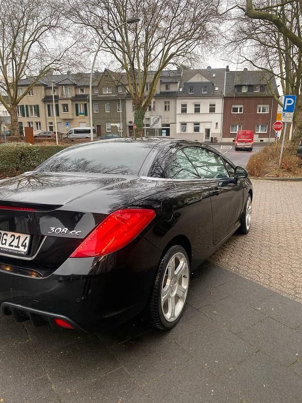 Gebraucht Peugeot 308 CC 150 PS (110 kW) 2010 Schwarz Cabrio