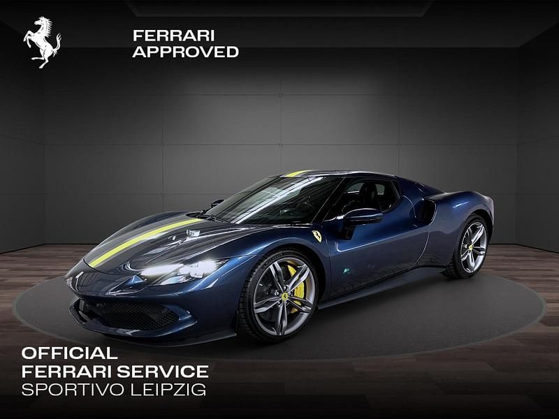 Second-hand Ferrari 296 829 CP (609 kW) 2025 Albastru Coupe