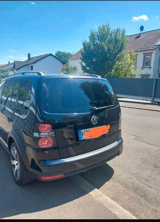 Gebraucht VW Touran 170 PS (125 kW) 2008 Schwarz Van / Kleinbus
