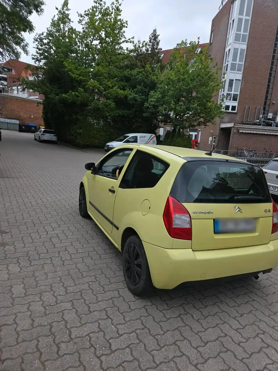 Gebraucht Citroën C2 68 PS (50 kW) 2008 Gelb Kleinwagen