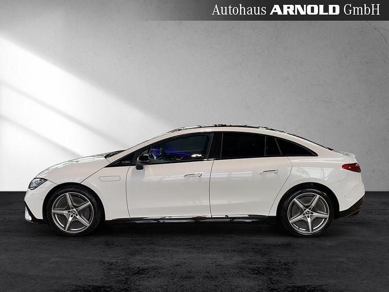 Gebraucht Mercedes EQE500 AMG 300 kW (408 PS) 2023 Manufaktur opalithweiß bright Limousine