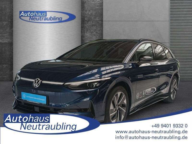 Aquamarinblau metallic Gebraucht 2025 VW ID.7 Pro Limousine | 54.900 € (Teuer) - Bild 1/4