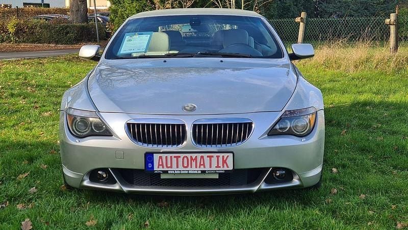 Silber Gebraucht 2004 BMW 645 Cabriolet Sport Line Cabrio | 11.750 € (Guter Preis) - Bild 1/4
