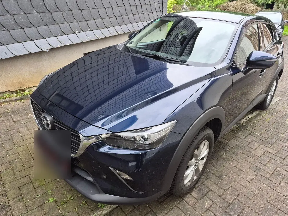 Gebraucht Mazda CX-3 Signature 121 PS (88 kW) 2018 Blau SUV