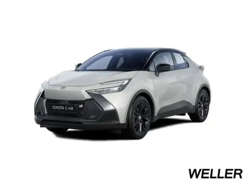 Platinumweiss perleffekt/schwa Gebraucht 2024 Toyota C-HR Sport SUV | 43.290 € - Bild 1/3