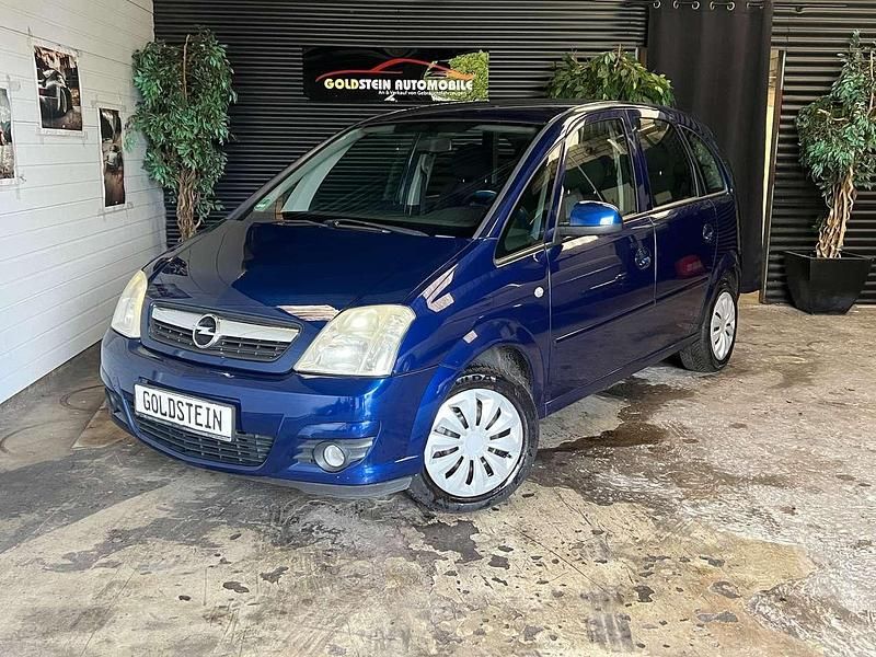 Blau Gebraucht 2006 Opel Meriva Van / Kleinbus | 2.199 € (Fairer Preis) - Bild 1/4