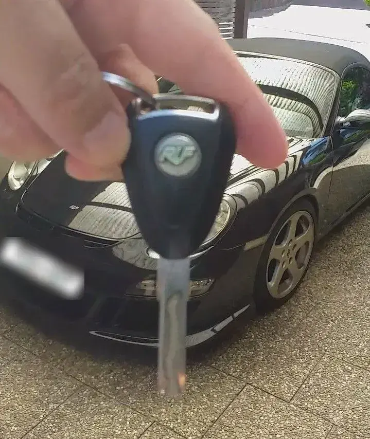 Gebraucht Porsche Boxster 239 PS (175 kW) 2005 Schwarz Cabrio