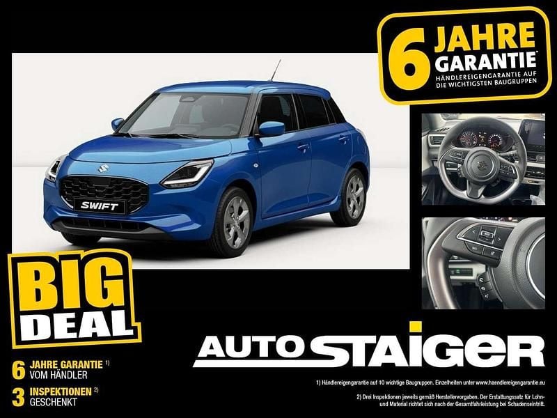 Super black pearl metallic Neu 2025 Suzuki Swift Comfort Kleinwagen | 17.290 € - Bild 1/1