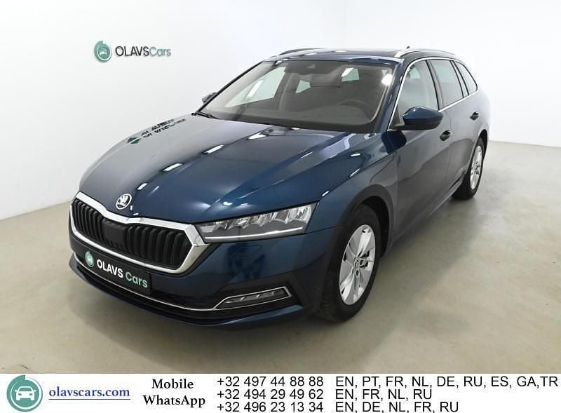 Gebraucht Skoda Octavia Clever 116 PS (85 kW) 2021 Blau Limousine