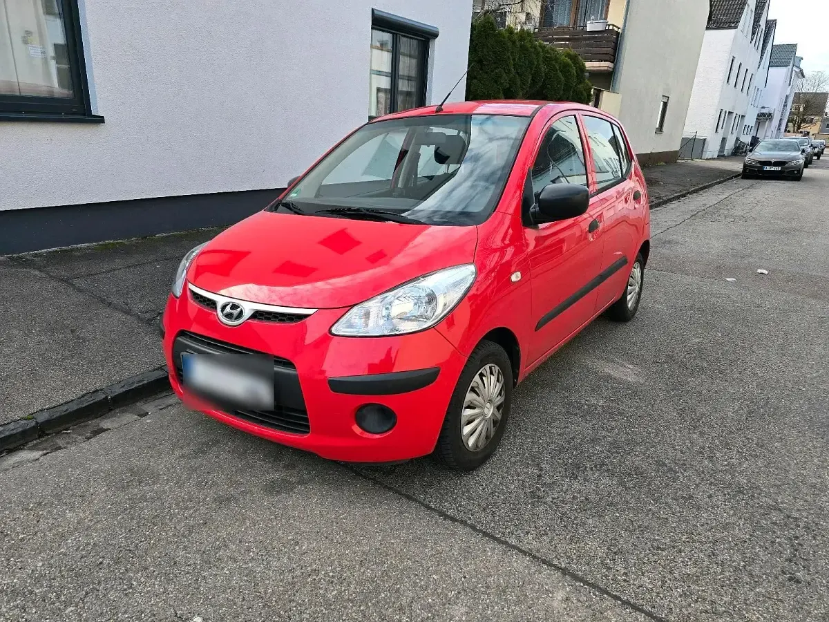 Usata Hyundai i10 67 CV (49 kW) 2009 Rosso Utilitaria