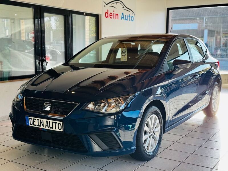 Blau Gebraucht 2018 Seat Ibiza Style Kleinwagen | 8.475 € (Fairer Preis) - Bild 1/4