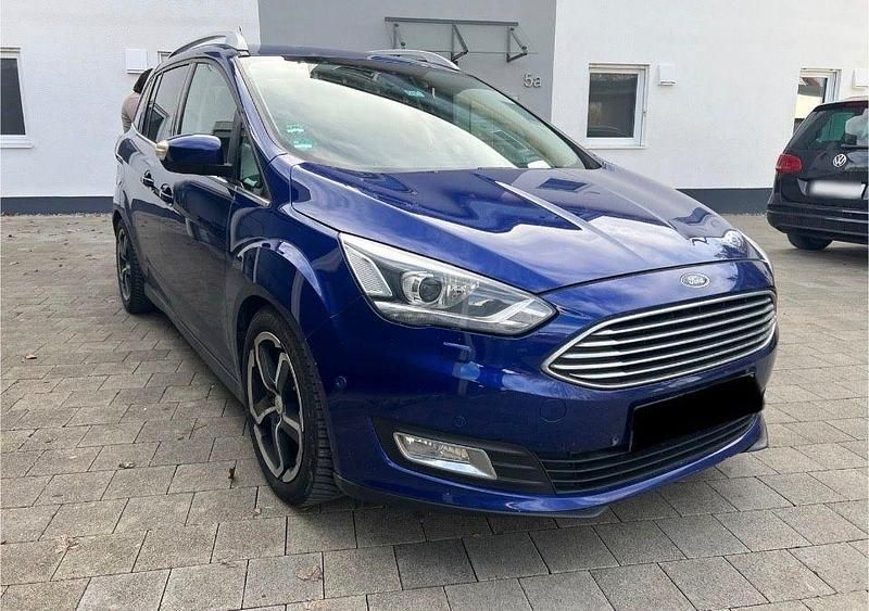 Gebraucht Ford Grand C-Max Titanium 150 PS (110 kW) 2016 Blau Van / Kleinbus