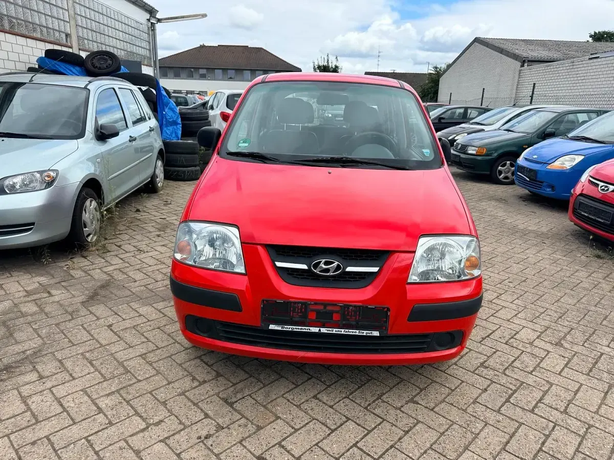 Gebraucht Hyundai Atos 63 PS (46 kW) 2007 Rot Kleinwagen