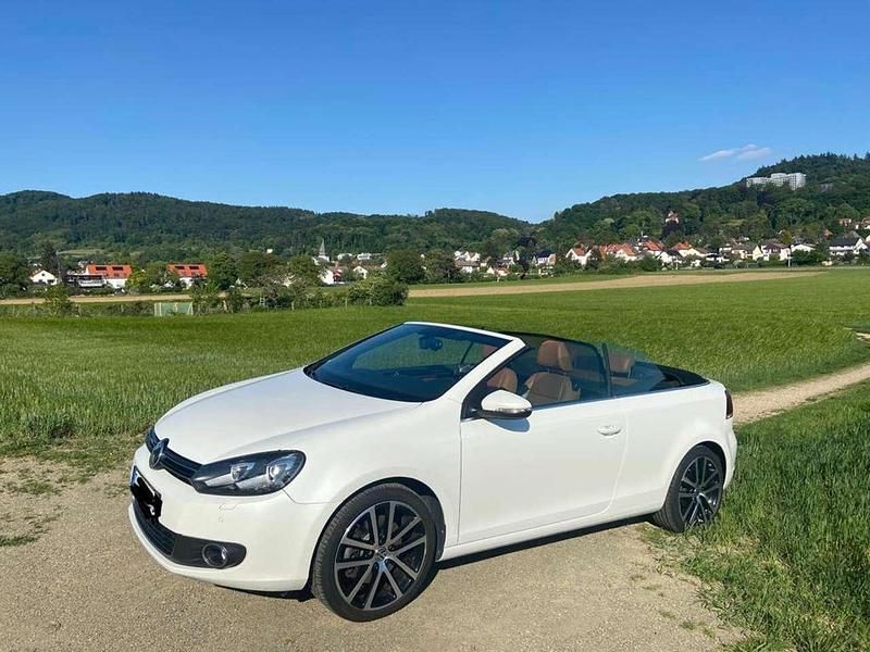 Gebraucht VW Golf Cabriolet 160 PS (117 kW) 2012 Weiß Cabrio